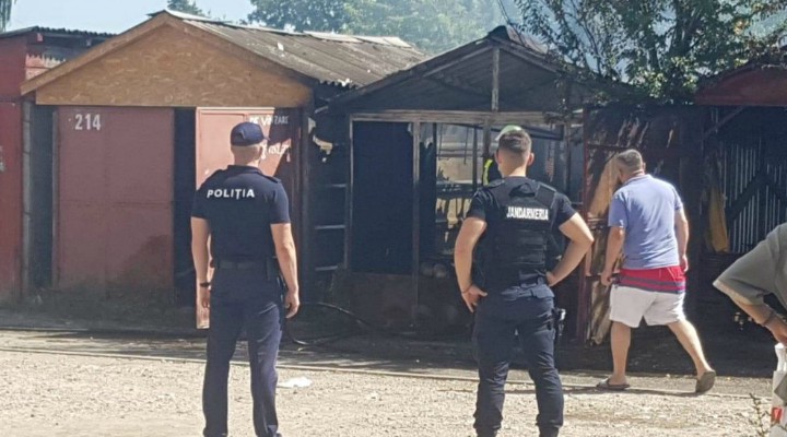 Cluj: Incendiu intenționat în cazul garajelor care s-au făcut scrum la Turda! 1