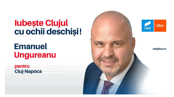Emanuel Ungureanu: „Mă ajuți? Ești din Cluj-Napoca sau din județul Cluj? Am nevoie de semnătura ta pentru o echipă de oameni buni care vor să schimbe în bine orașele României 1