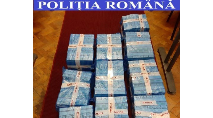 Cluj: 150.000 de țigarete de contrabandă au fost confiscate de polițiștii clujeni 1