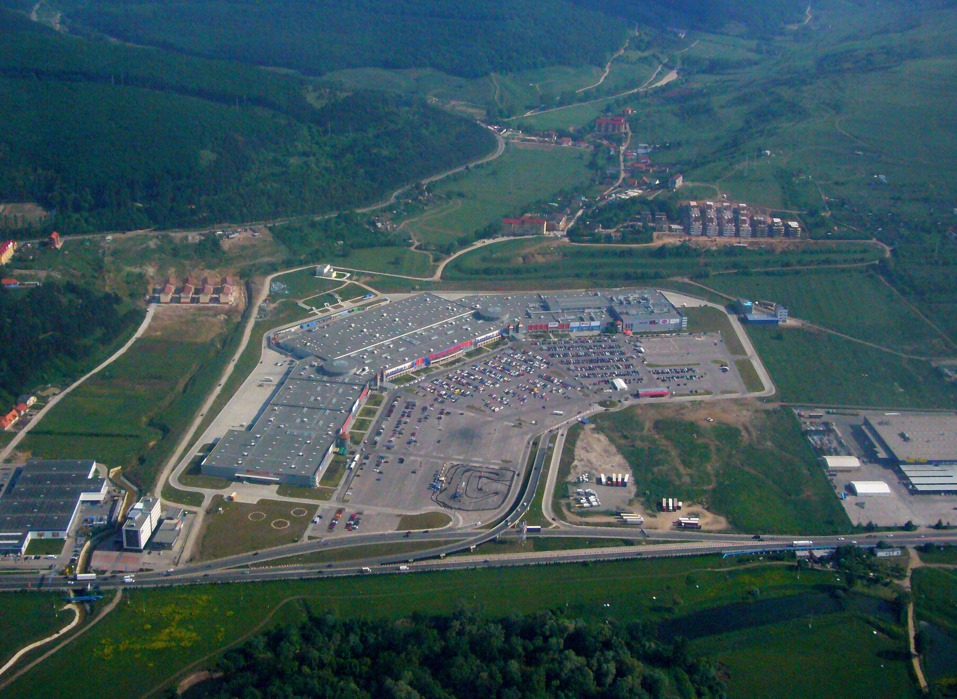 (Foto) Cluj: Cât de mult s-a construit în ultimul deceniu. Violeta: „În 2009 am prins din zbor cum arata noul mall Polus in Cluj. Woah!” 1