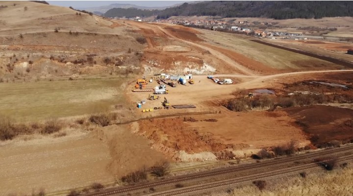 (Video) Premieră: Cum arată lucrările pe șantierul de autostrada A3 Nadaselu - Zimbor 1
