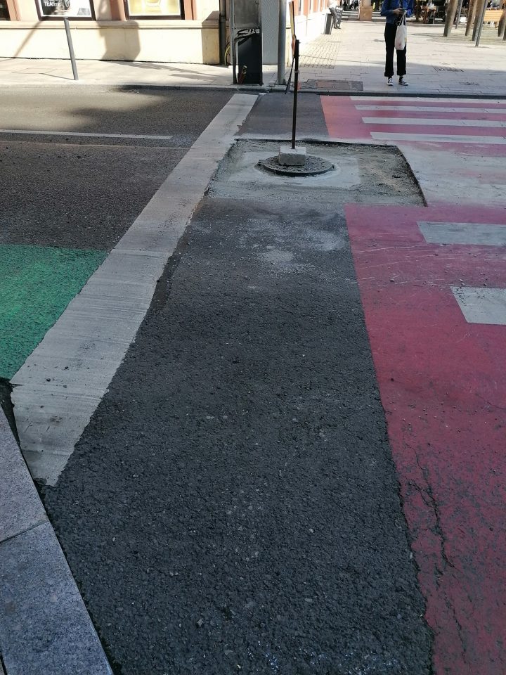 Cluj. Strada „smart” deja distrusă. „Atenție pe str. NAPOCA” 1