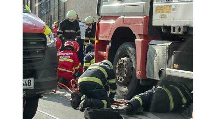 Cluj. Accident mortal pe Bulevardul Muncii. Un bărbat a fost strivit de un TIR 1