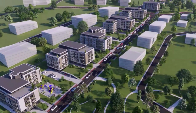 Cluj: Investiție de amploare în Apahida. Apar 330 de apartamente noi 2
