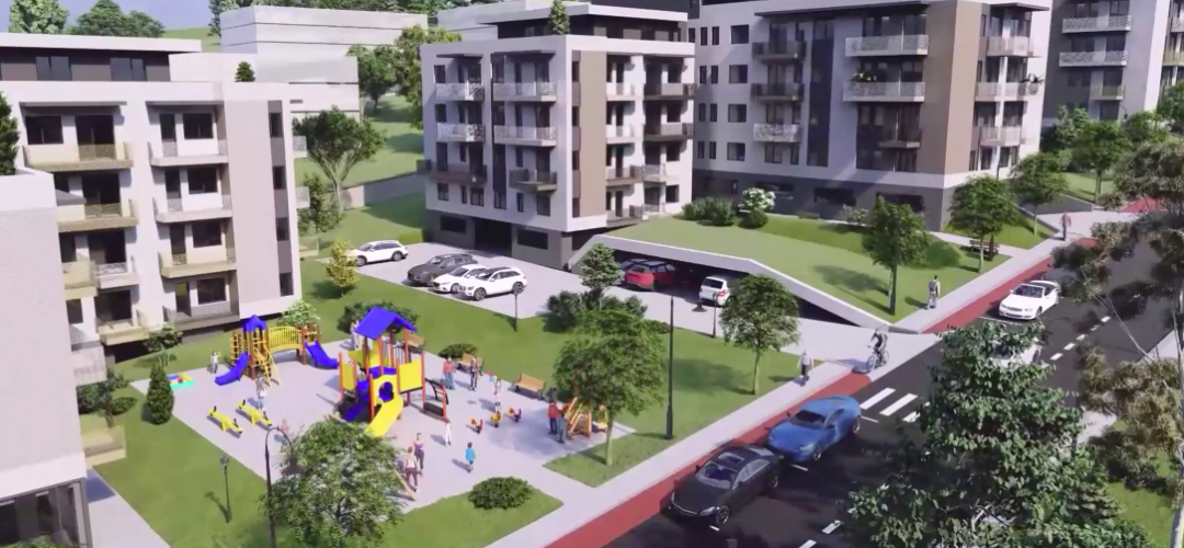 Cluj: Investiție de amploare în Apahida. Apar 330 de apartamente noi 1