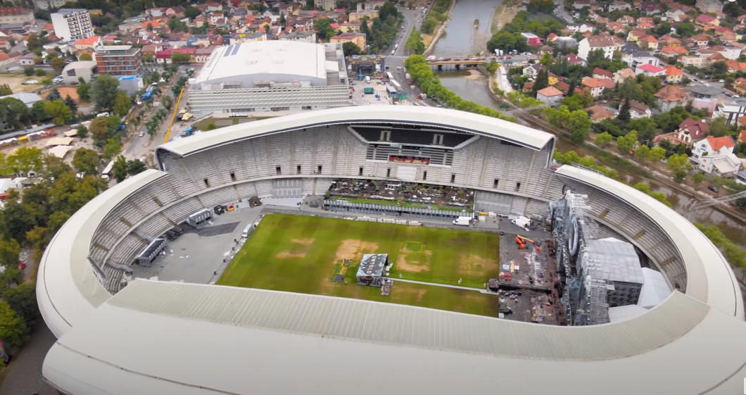 (Video) Cum arată gazonul de pe Cluj Arena după Untold. Gazonul va fi complet schimbat de organizatorii UNTOLD 2