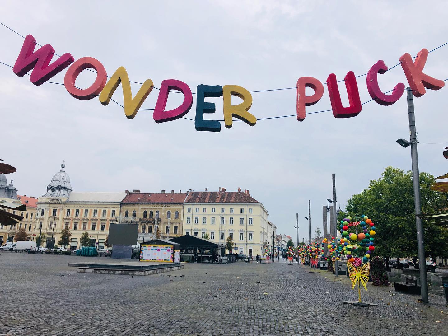 Centrul Clujului se transformă în acest weekend în scenă de teatru pentru copii. Programul WonderPuck 6 1