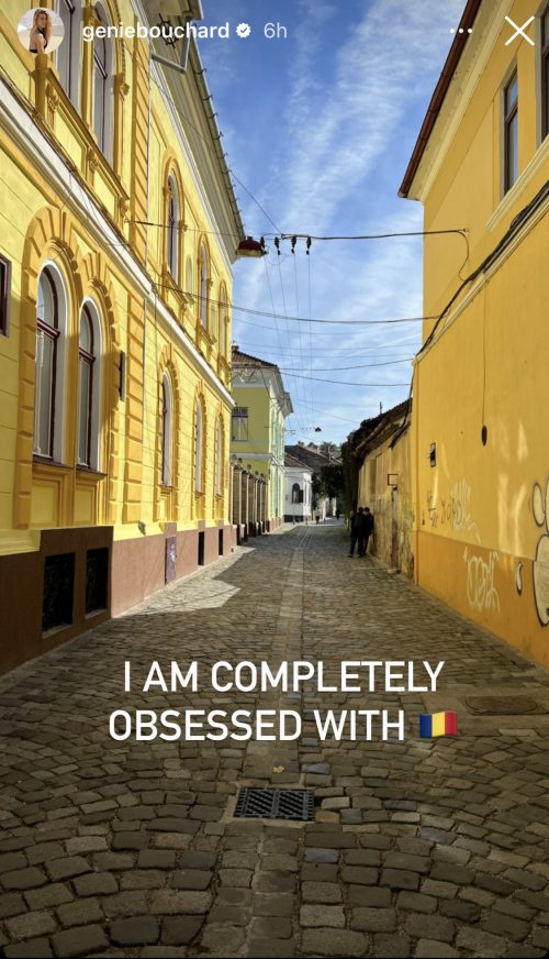Tenismena Eugenie Bouchard, la Cluj: „Abia am ajuns în România și sunt complet obsedată!” 1