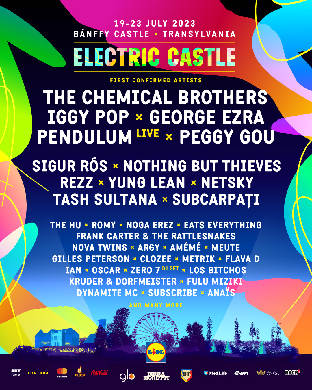 Iggy Pop, The Chemical Brothers și George Ezra la Electric Castle 2023. Primii 30 de artiști confirmați 1