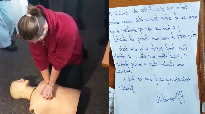 Un grup de fete din Cluj i-au salvat viața unei femei care intrase în stop cardio-respirator la biserică 1