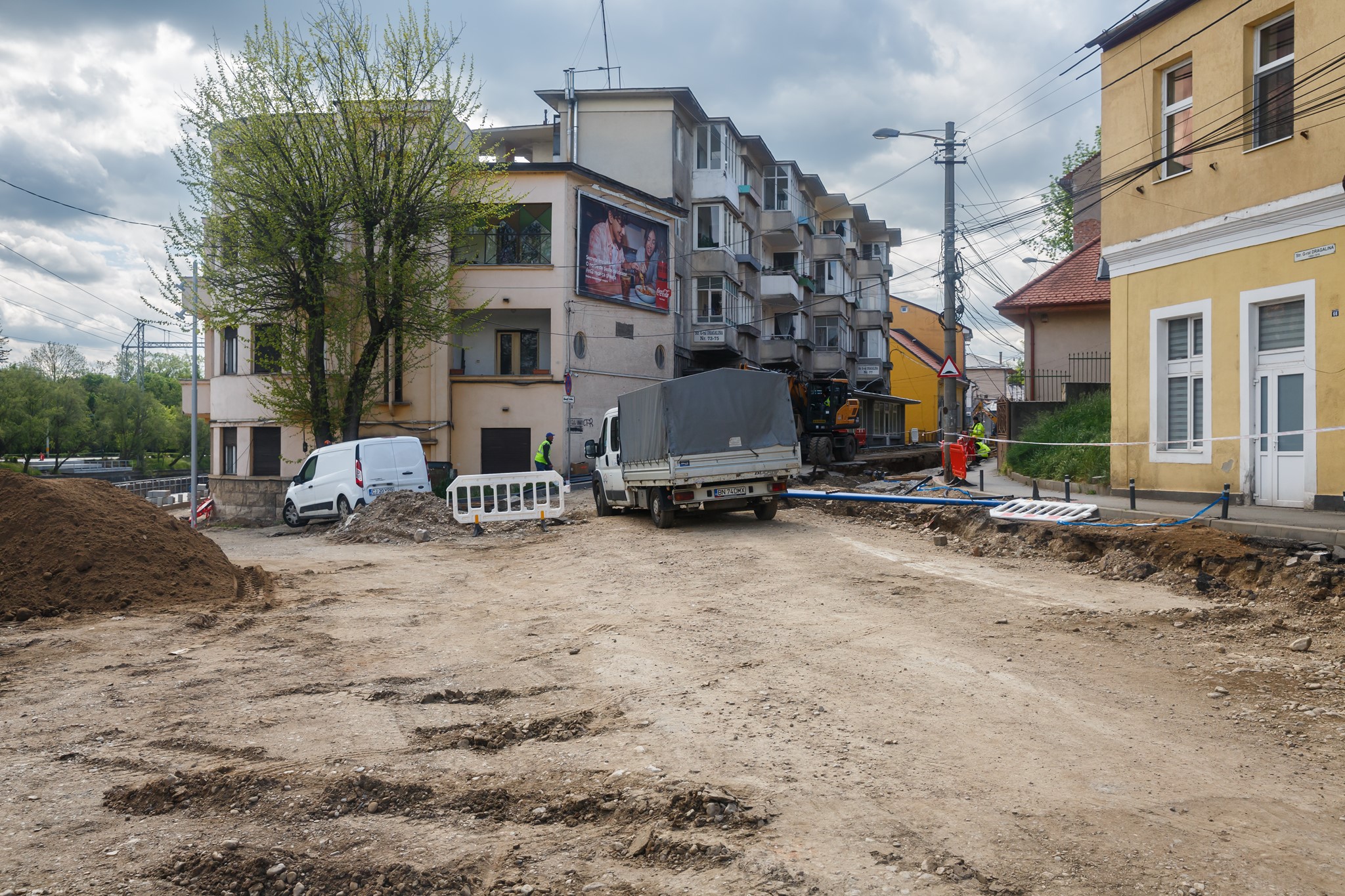 Strada Drgalina va fi deschisă până în 20 mai, promite primarul Emil Boc 2