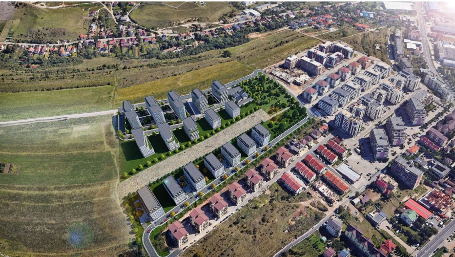 Cluj: Proiect imobiliar cu 1.600 de apartamente în Baciu. Va avea o creșă, școală, grădiniță și parc 2