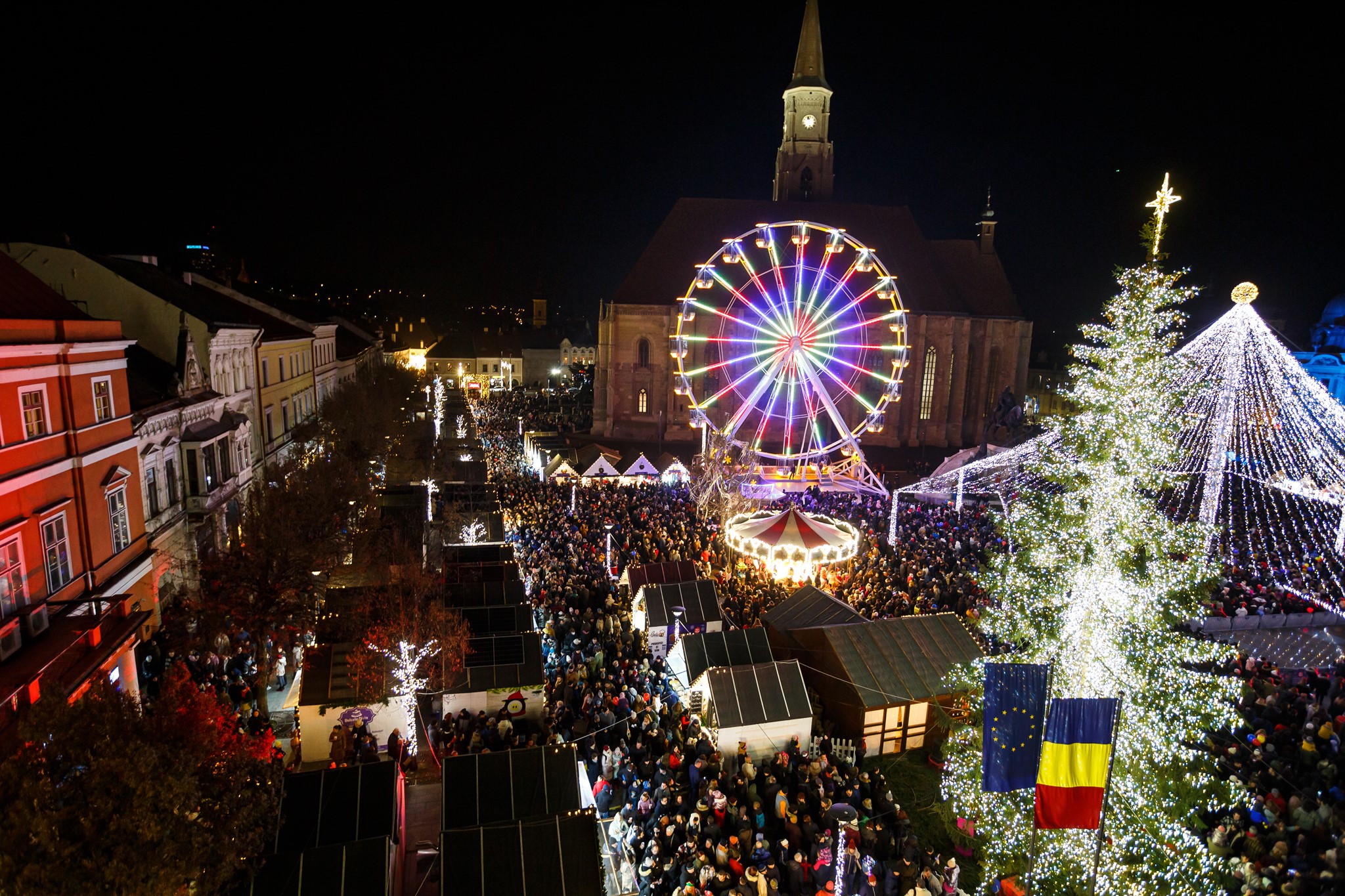 Târgul de Crăciun din Cluj Napoca se deschide vineri. Carla’s Dreams cântă în prima seară 1