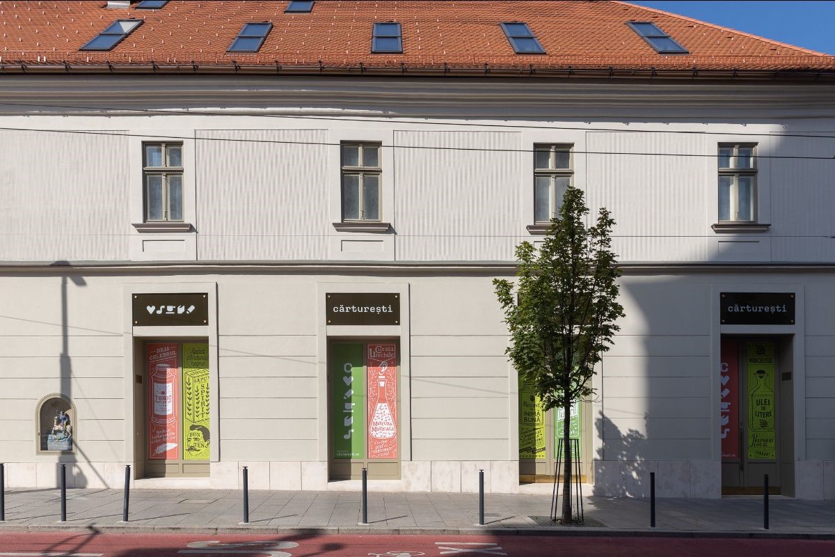 Prima librărie Cărturești din centrul Clujului se deschide în Casa Hintz, lângă Muzeul Farmaciei 1