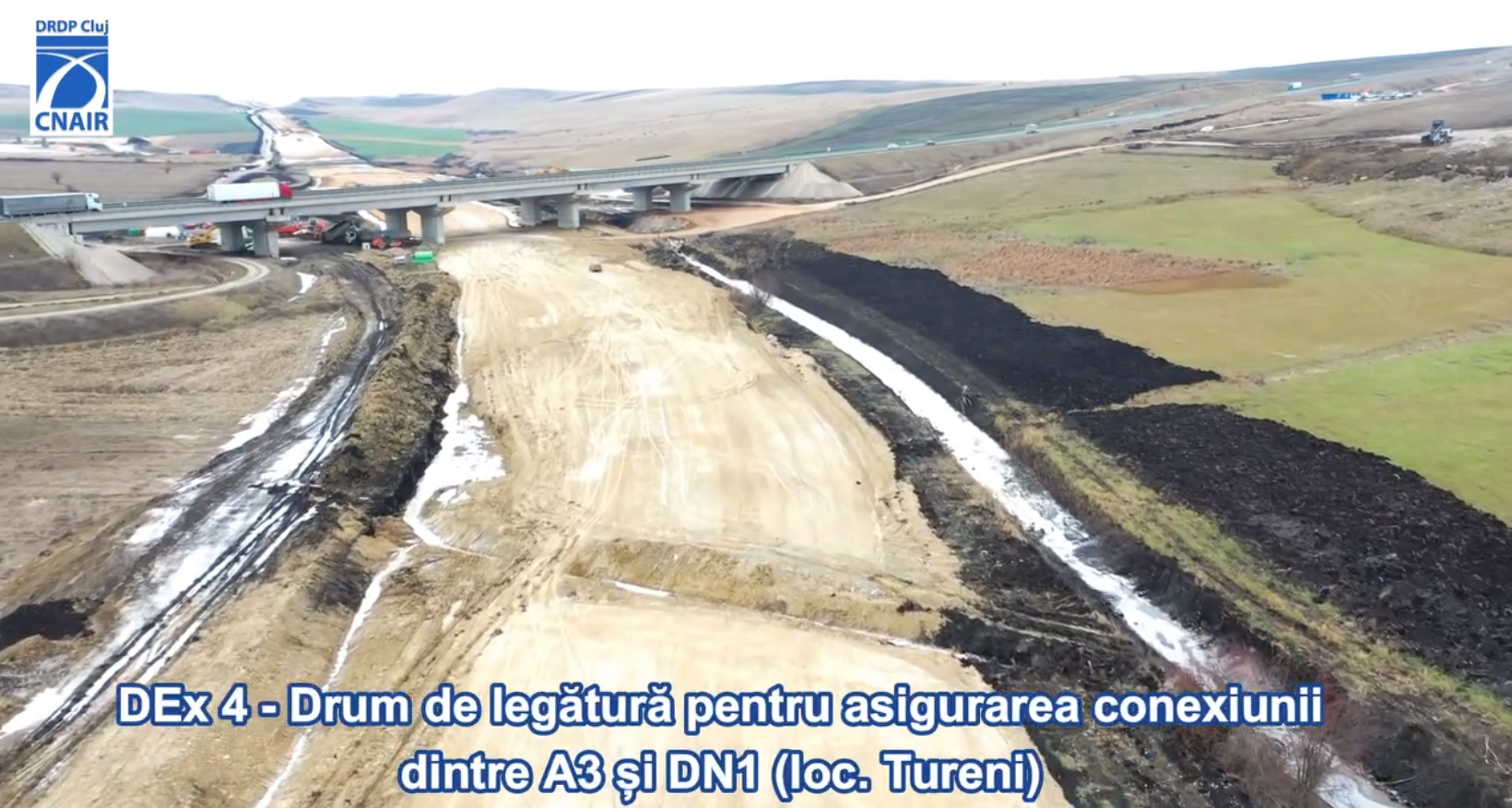(Video) Mobilizare exemplară pe DEx A3-DN1, drumul care va scoate traficul greu din partea de nord a Clujului 1