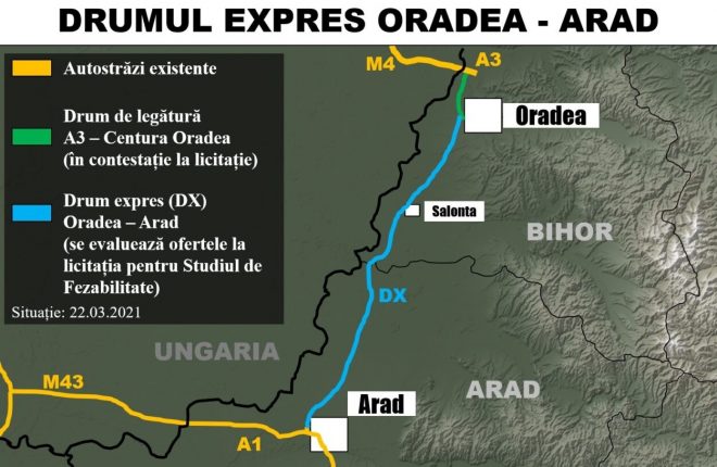 O nouă autostradă apare în Ardeal. Va avea 120 de kilometri și va lega două mari orașe 3