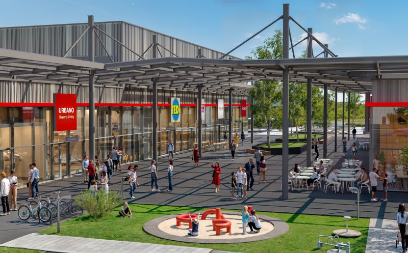 Cel mai mare parc comercial din Transilvania, care se construiește în Cluj, „își arată cărțile”: primele branduri confirmate la URBANO (și lista e grea!) 1