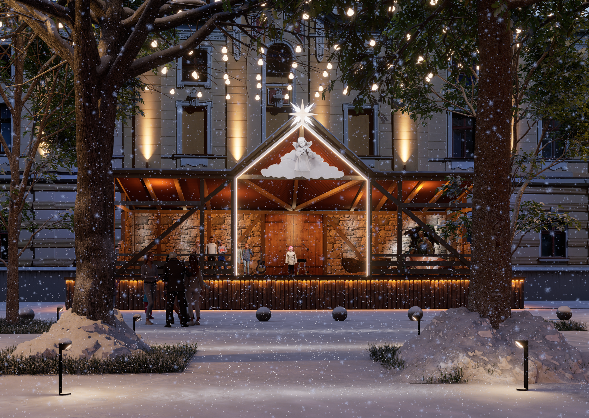 Crăciun de poveste în centrul Clujului! Opera lansează primul Christmas Opera Fair – un târg ca în povești 4