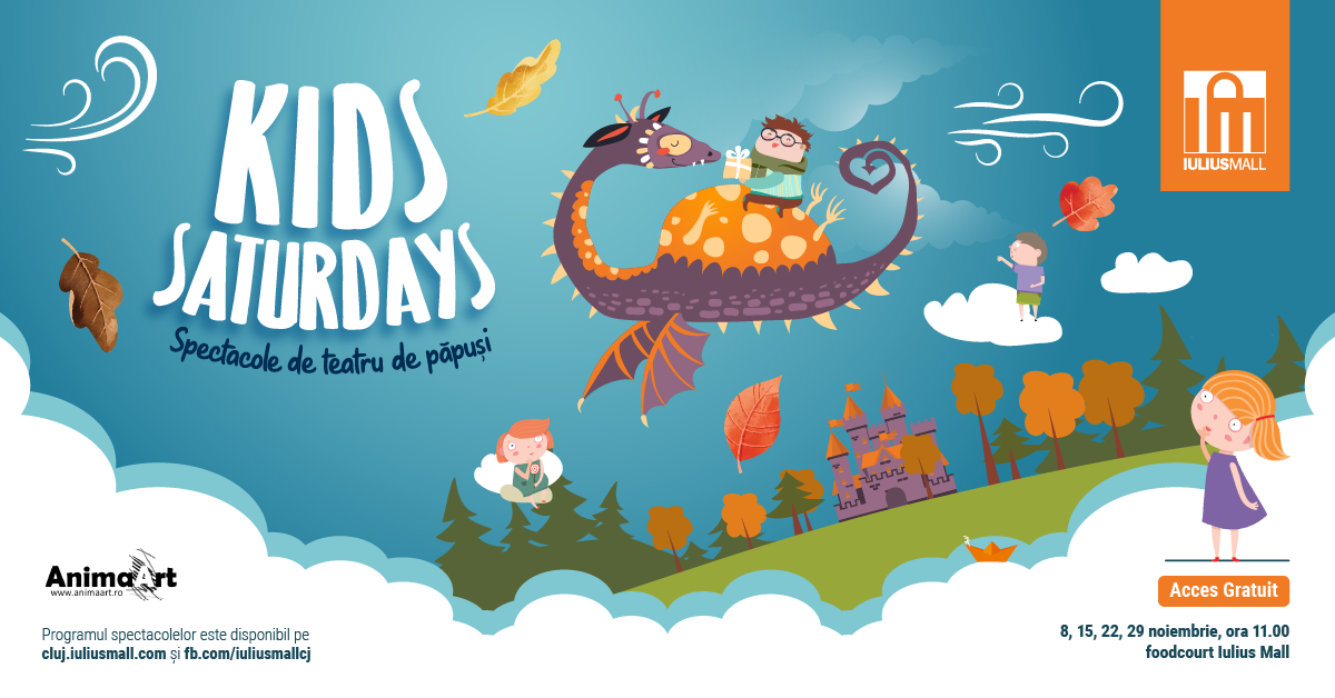 „Stagiunea de toamnă” a Teatrului de Păpuși începe la Iulius Mall Cluj. Sâmbătă, cei mici vor afla povestea unui „Șoricel Animator” 1
