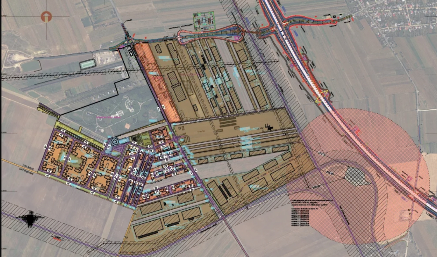 Umbrărescu ridică un oraș de la zero pe 200 hectare ce va cuprinde locuințe, școli, parcuri, drumuri, căi ferate și zonă industrială 1
