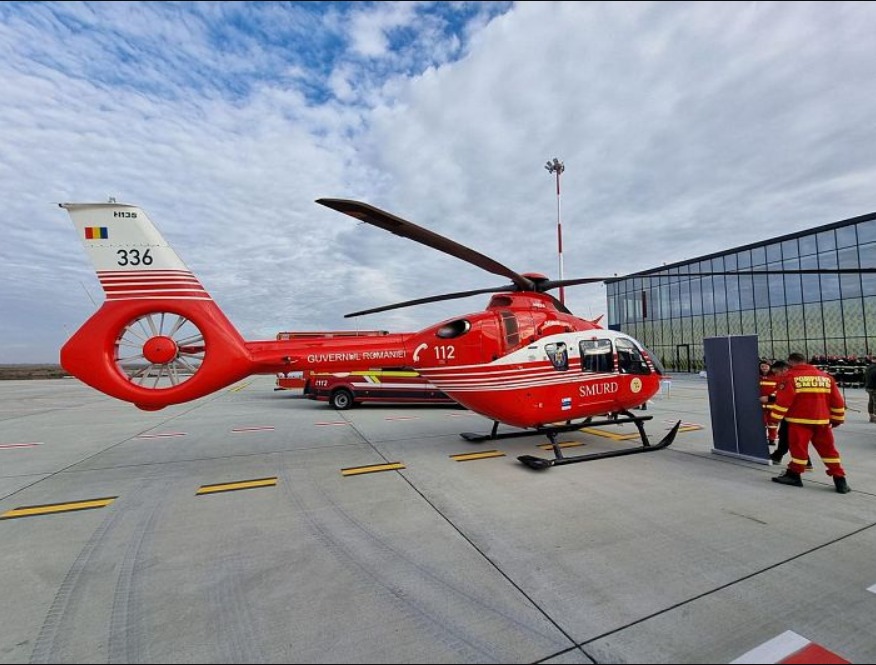 Intervenție elicopter SMURD: Cinci copii cu stări de rău, mamă decedată 1