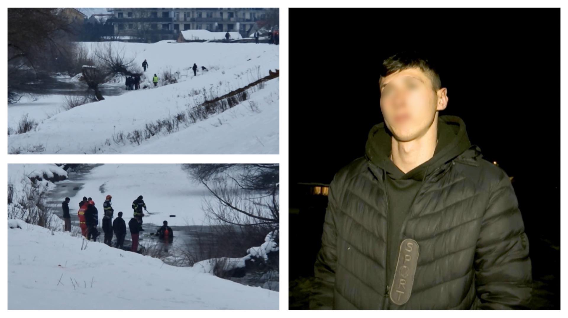 Cine este tânărul erou care a salvat unul dintre copiii căzuți în Someș. Căutările continuă astăzi pentru al doilea copil 1