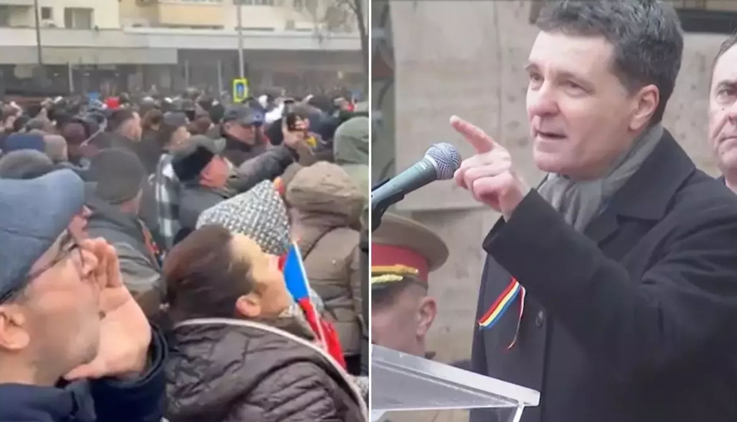 Zeci de mii de lei amendă pentru persoanele care l-au huiduit pe Nicuşor Dan de Ziua Unirii Principatelor 1