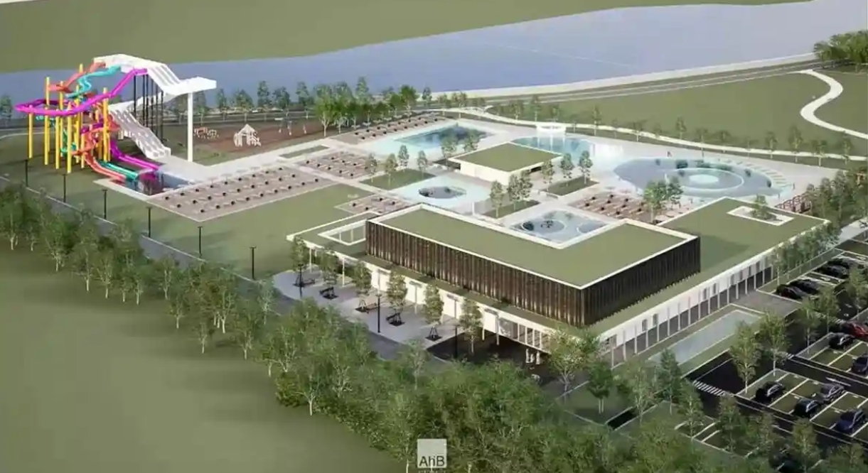 Aquaparkul care poate deveni destinația nr. 1 pentru Cluj a fost aprobat: piscină cu valuri, tobogane și apă sărată 1