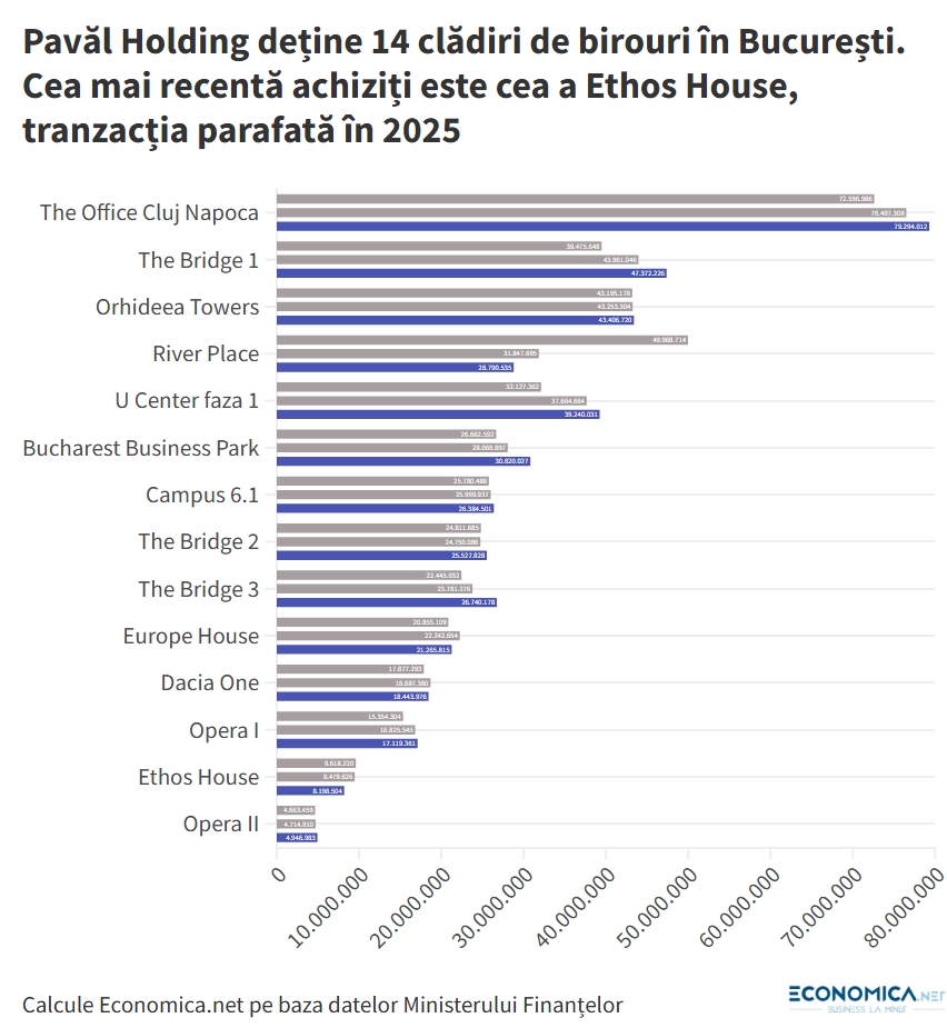 Proprietarii Dedeman câștigă zeci de milioane din chirii. Clădirea The Office din Cluj, cel mai profitabil activ 1