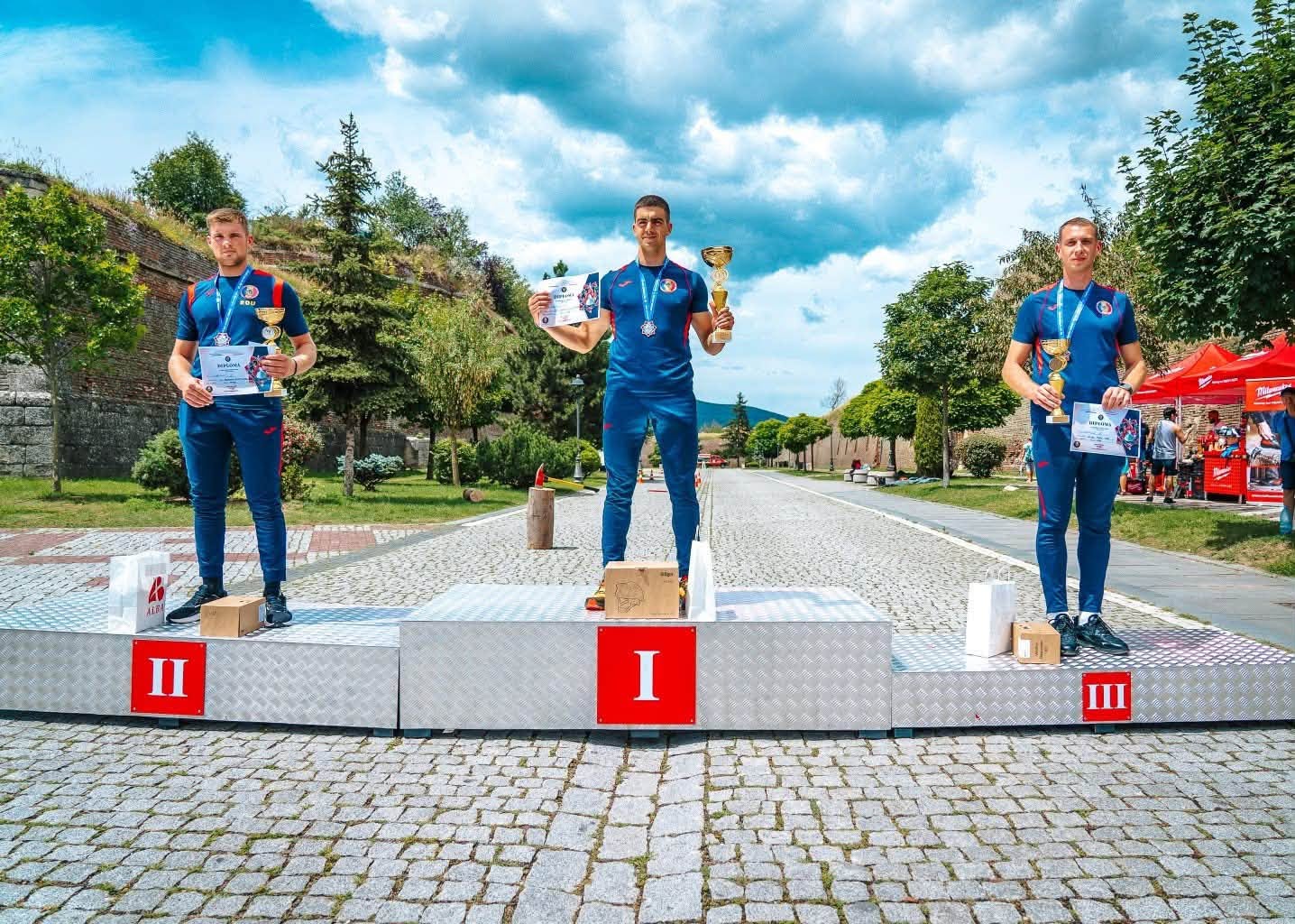 Cel mai puternic pompier din România este de la ISU Cluj. Vlad Marina a câștigat concursul național 1
