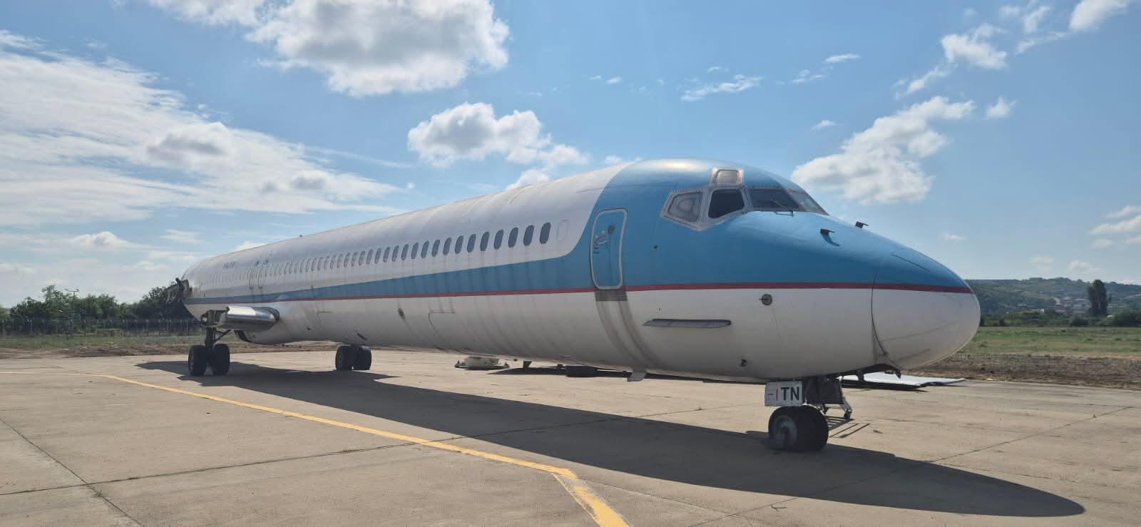 Ce face Aeroportul Cluj cu avionul care a "aterizat" azi noapte în Cluj-Napoca 1